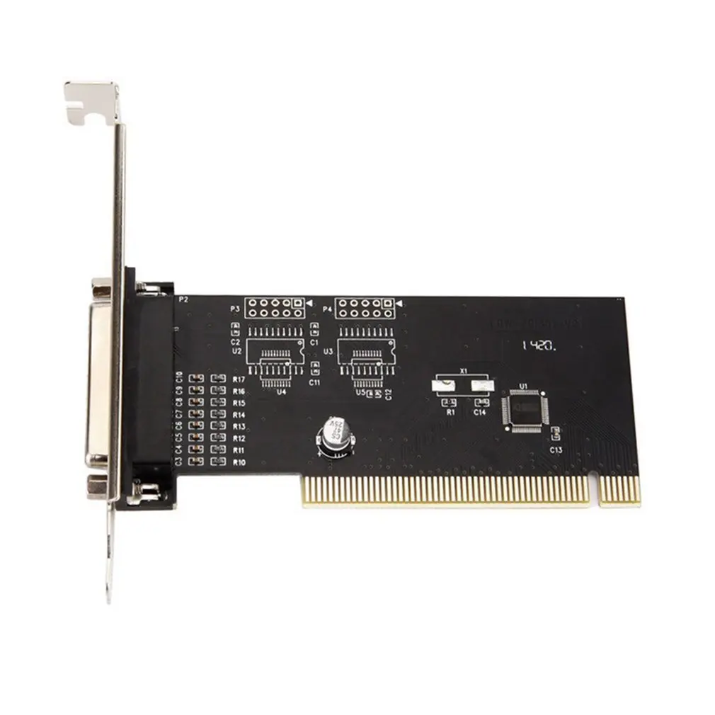 PCI Lpt 1 порт I/O 25pin параллельная LPT карта расширения адаптер к параллельному DB25