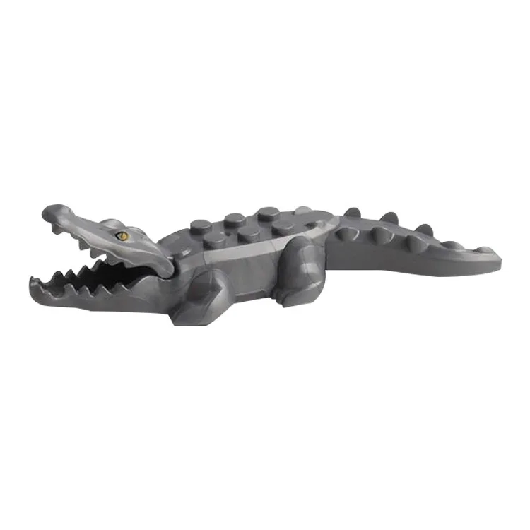 

Moc Building Blocks Animal Accessories Figure Tiger Shark Toy Crocodile Compatible Small Particle Building Block Toys