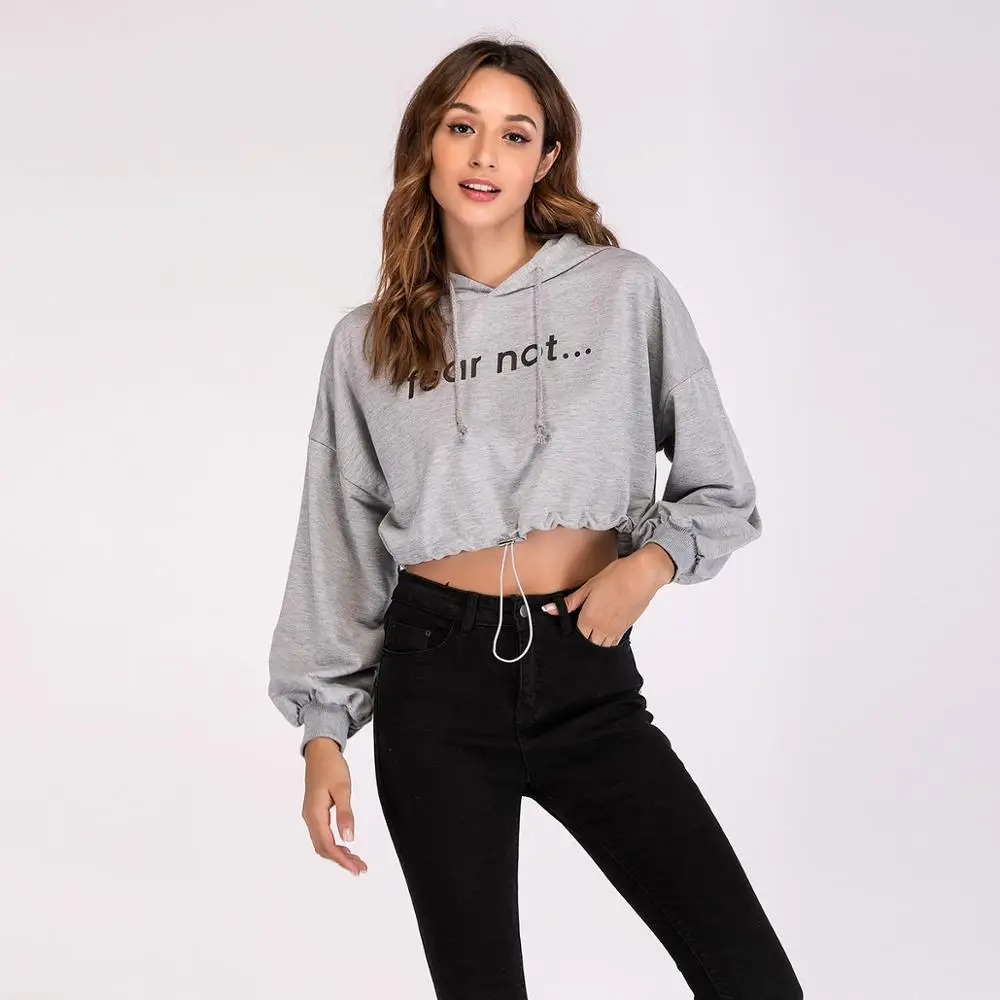 Женские толстовки с капюшоном Осень зима 2019 размер длинный рукав карман пуловер