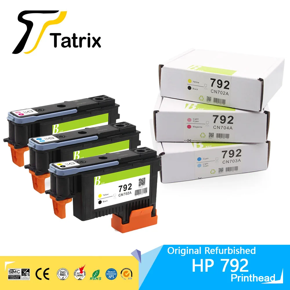 Печатающая головка HP792 CN702A CN703A CN704A совместимая с принтером HP 792 DesignJet L26100 Z26500 Z26800
