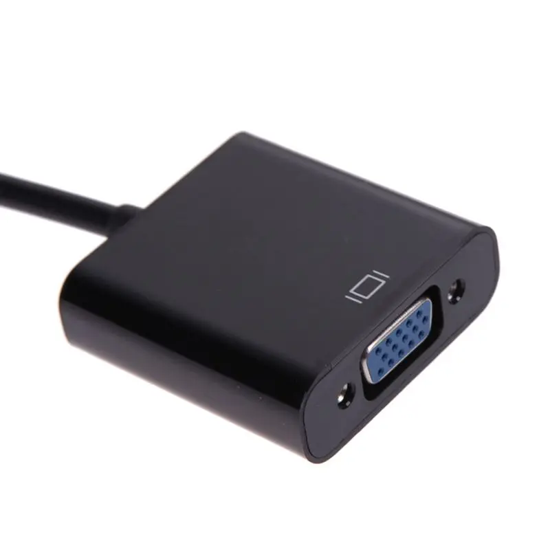 1080P Micro-HDMI/Mini HDMI/HDMI в VGA конвертер адаптер с о-видео кабелем черный | Электроника