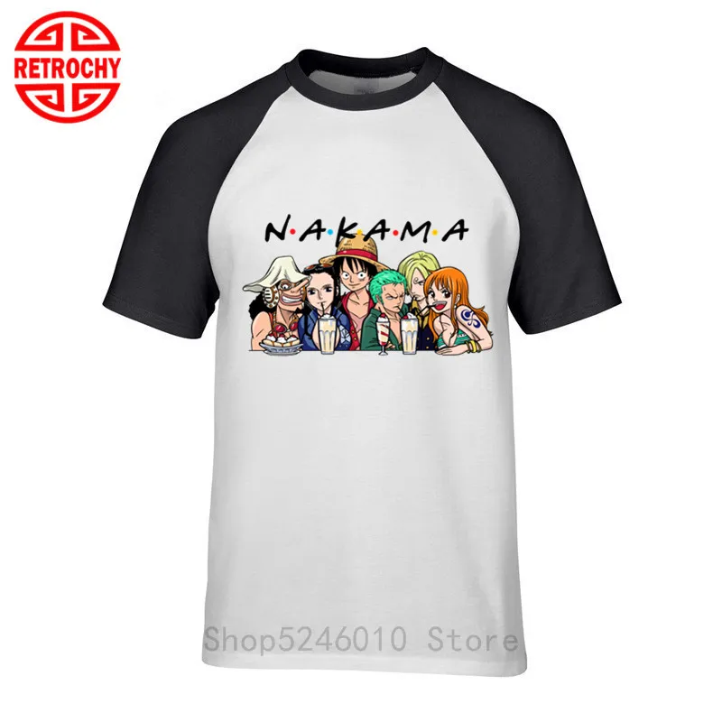 Футболка NAKAMA с изображением семьи обезьянки D Луффи Чоппер ророноа Зоро футболка