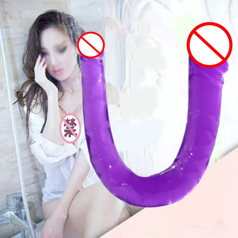 Порно двойной фаллоимитатор Кабеса Grande erótico sexo многоцветные мужского члена