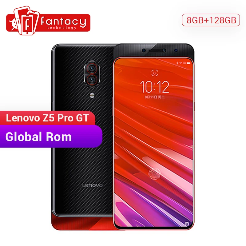 Смартфон lenovo Z5 Pro GT Snapdragon 855 с глобальной прошивкой 8 Гб ОЗУ 256 ПЗУ 6 39 дюйма