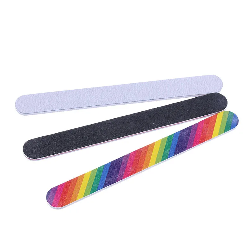 6 шт./компл. новый дизайн ногтей файлы щеточная Очистительная буфера пыли пилка