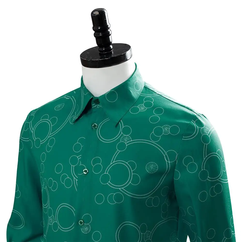 Костюм для косплея Джокер Артур Феникс зеленая рубашка жилет костюм на Хэллоуин