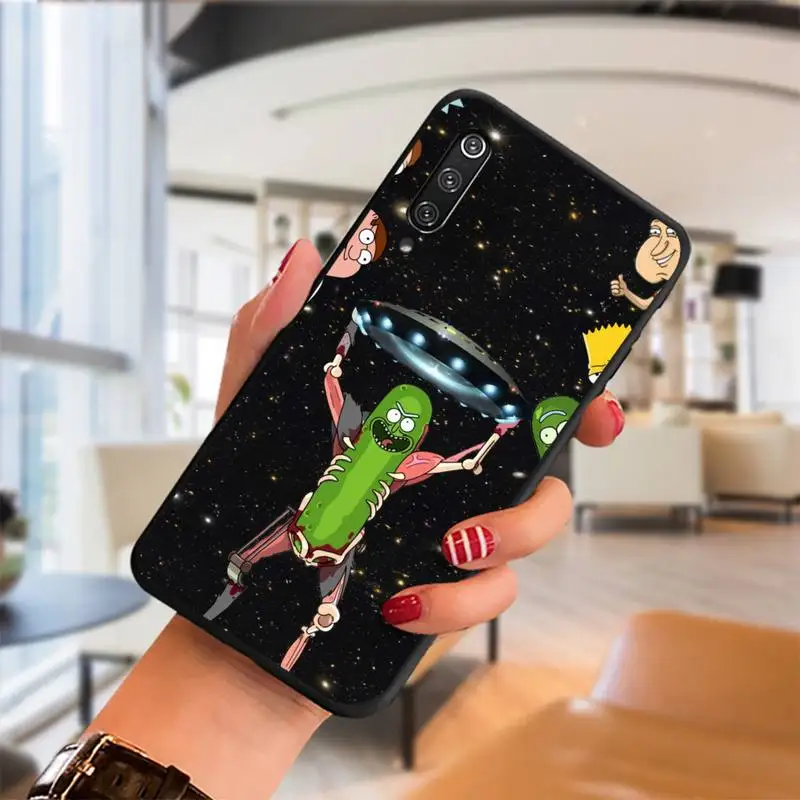 

Cute Cartoon Alien Phone Case For Samsung J 8 7 6 2 M10 20 30 Prime core pro ace NEO Cover Fundas Coque