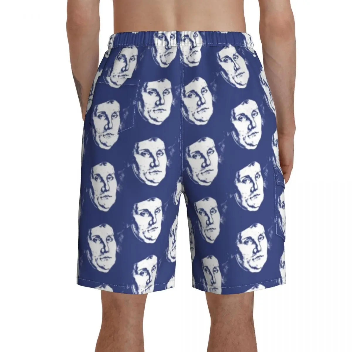 

Pop Art Board Shorts Funny Bathing Swimming Trunks Polyester Men Swim Trunks
