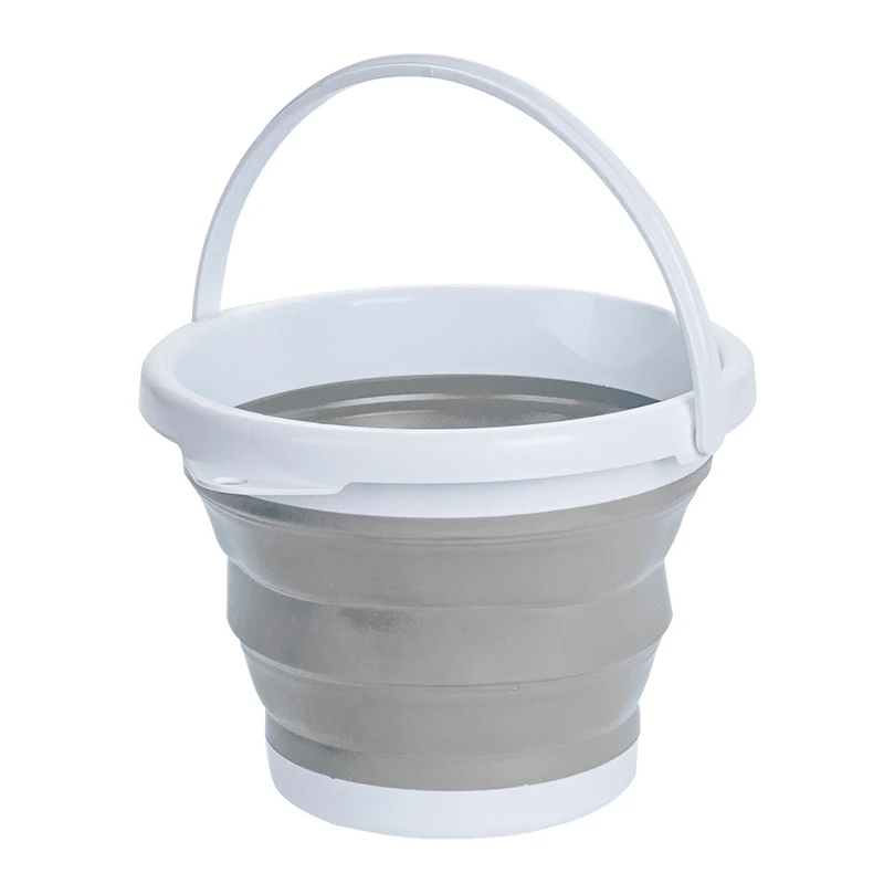 Большая складная силиконовая швабра с ведром Складные ведра для мытья Авто кухни