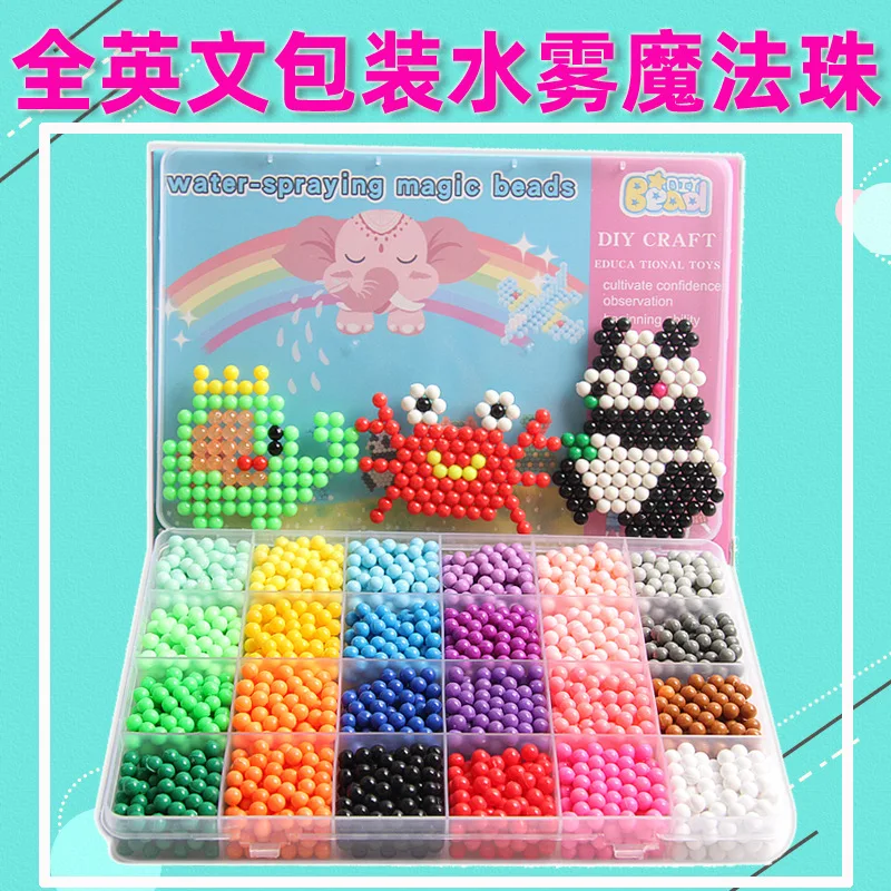 Пазл с водяными бусинами диаметром 5 мм набор для самостоятельной сборки игры