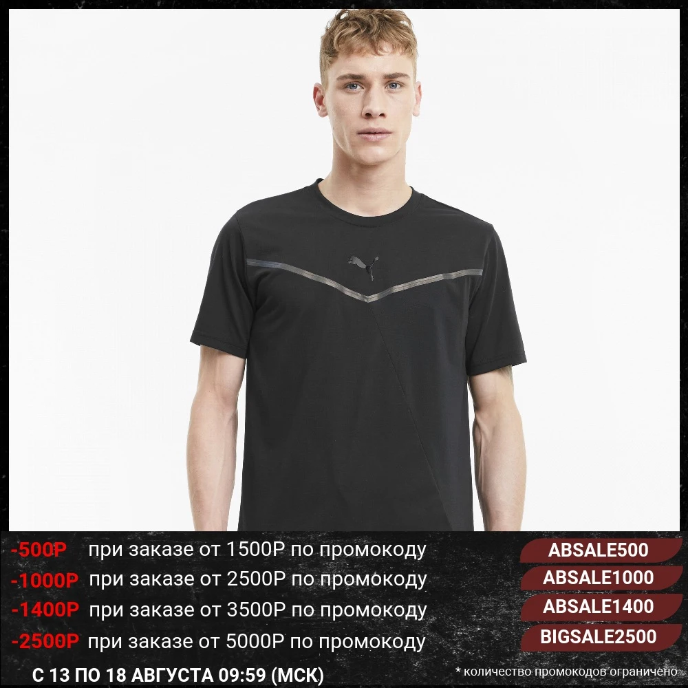 Футболка PUMA Train Thermo R+ BND SS Tee|Мужские футболки| |
