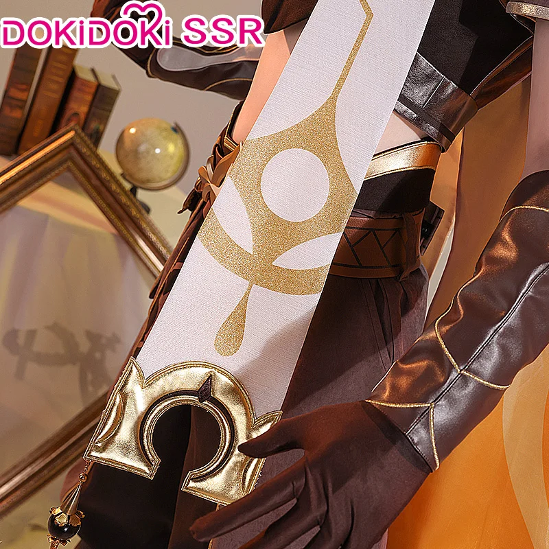 PRE-SALE DokiDoki-SSR Game Genshin ударопрочный костюм путешественника Aether Косплей Хэллоуин