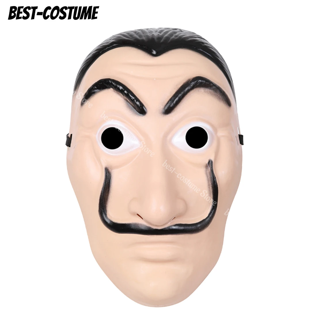 Мужская маска для косплея Dali на Хэллоуин комбинезон молнии красный костюм из