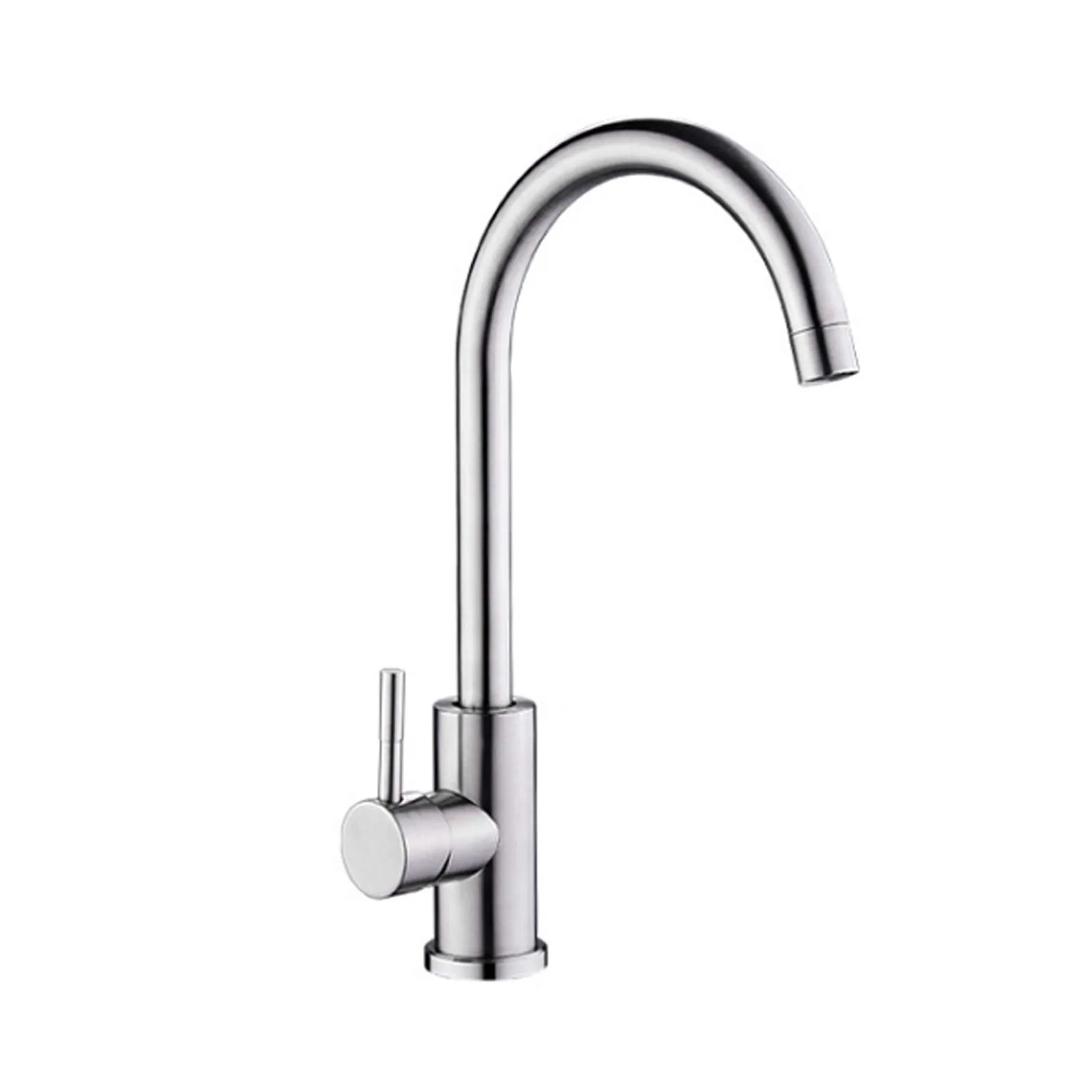 

Faucet Brushed Nickel Kitchen Sink Mixer Taps Brushed Process 360 Swivel Basin Faucet Twin Drainer Sinks Single Handle Faucet