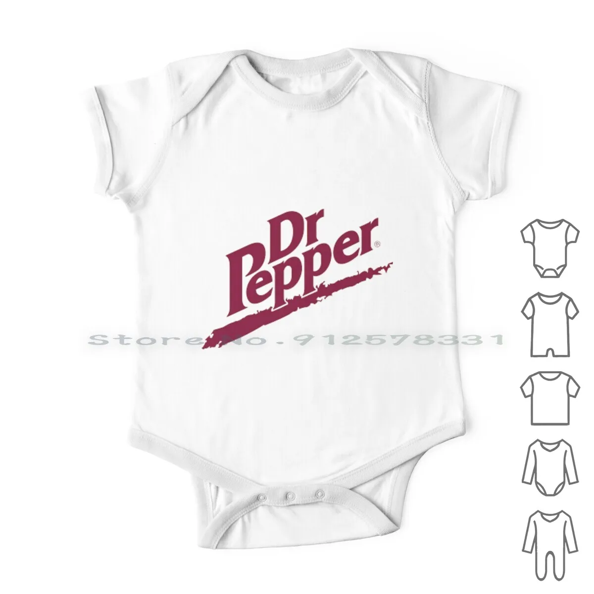 

Детский хлопковый комбинезон Dr Pepper, с логотипом Dr Pepper, в стиле 80-х