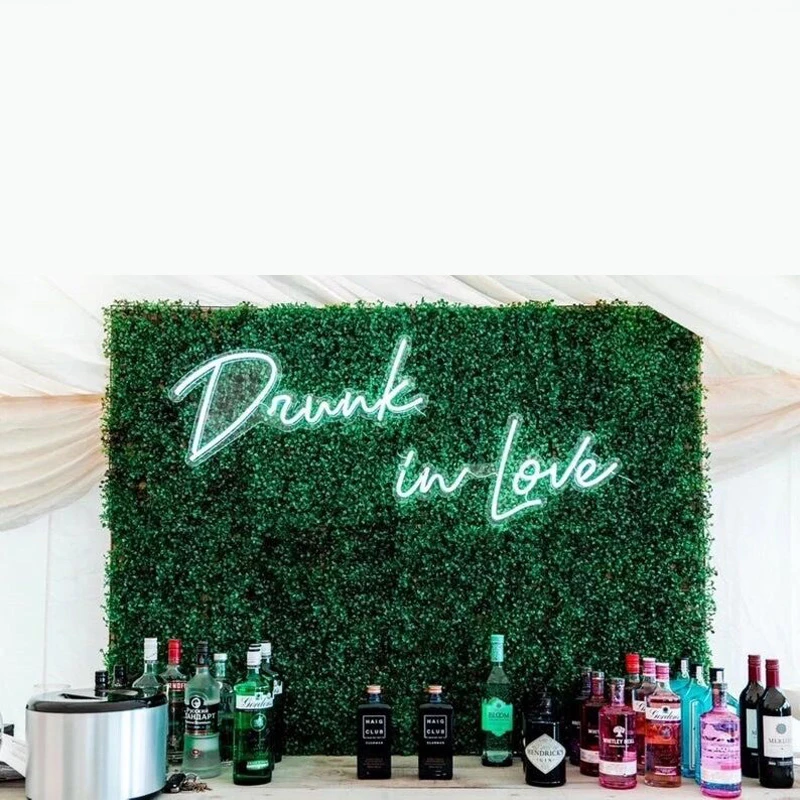 Неоновая вывеска на заказ для влюбленных напитков светодиодные Настенные