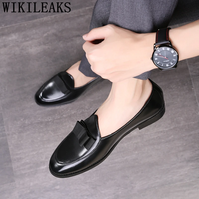 Модные мужские кожаные туфли деловые оксфорды итальянская обувь свадебные