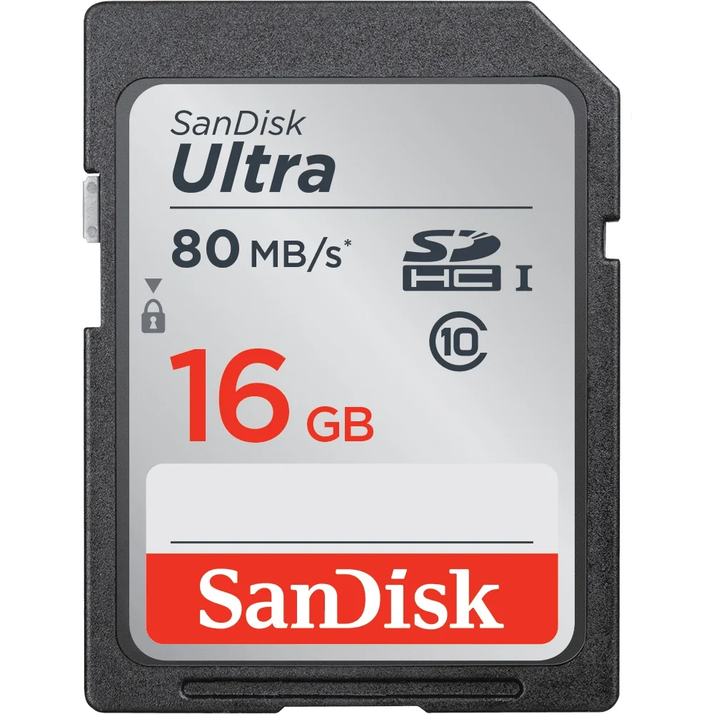 SanDisk SD-карта класс 10 16 ГБ 32 64 128 | Компьютеры и офис