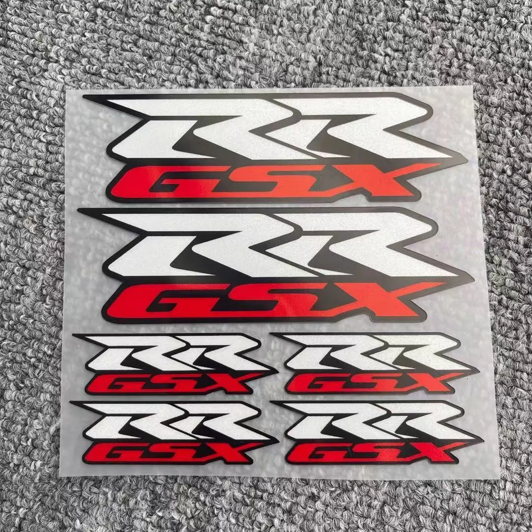 Полностью в kindSER Светоотражающие мотоциклетные наклейки GSXR GSX R маска для SUZUKI 600 750