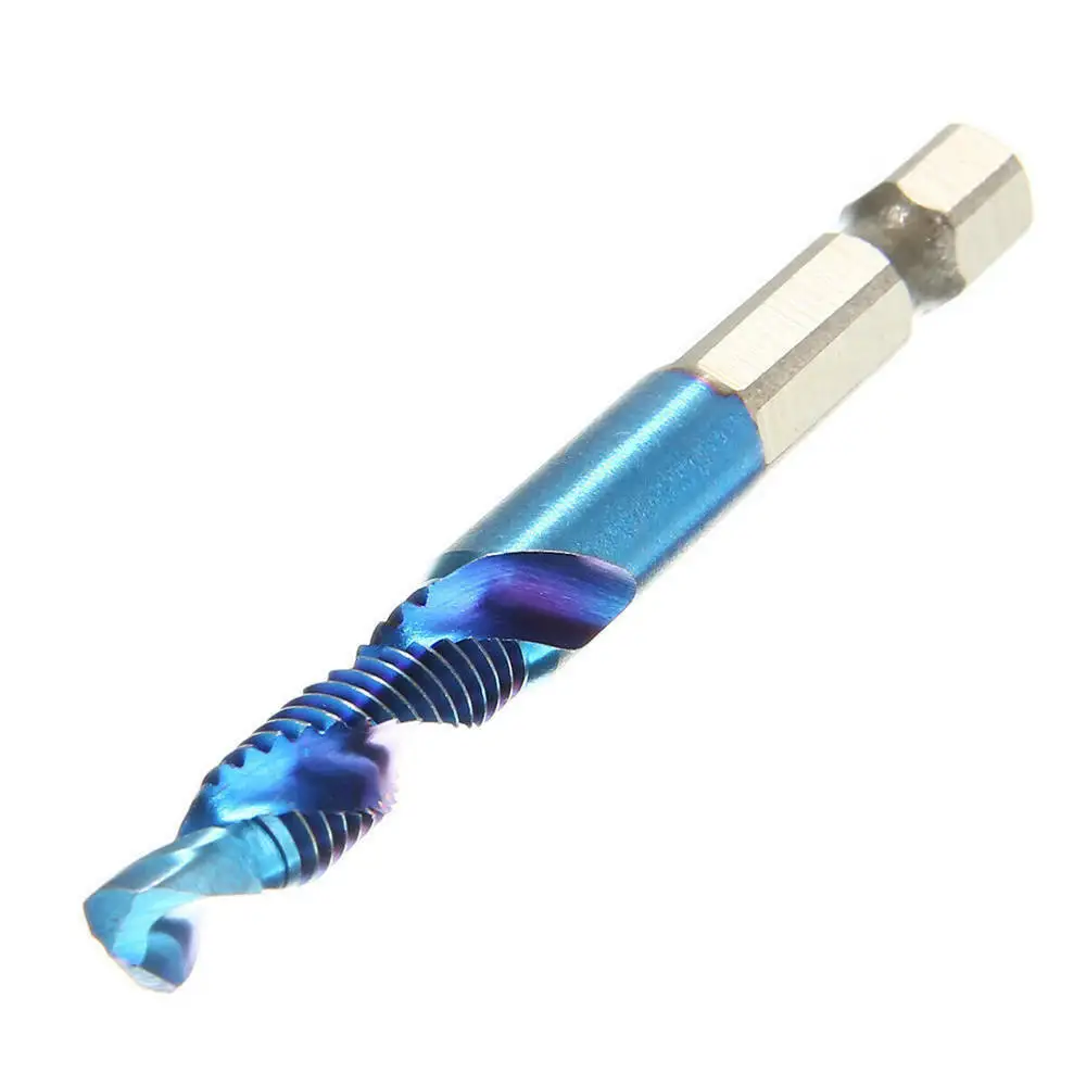 6pcs Thread Taps Drill Bit M3-M10 Spiral Screw Metric High speed steel | Инструменты