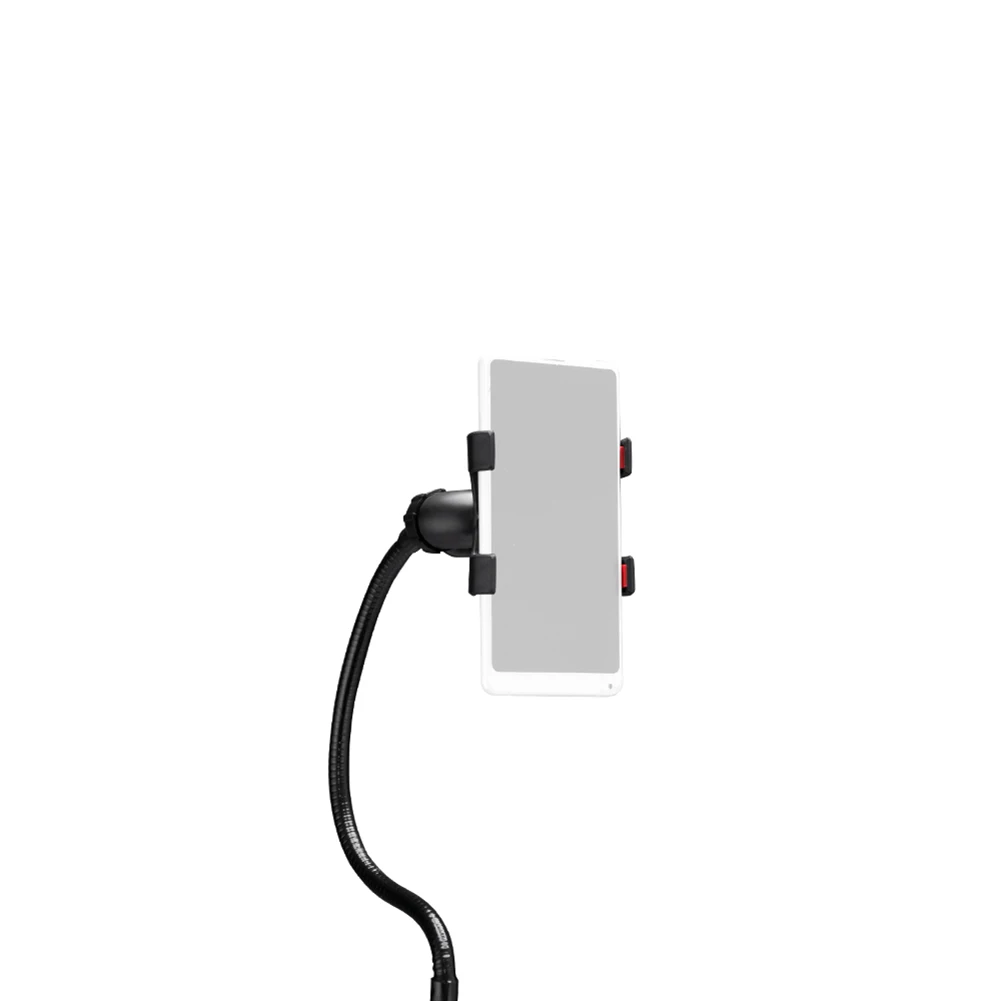 

Lazy Bracket Cell Phone Stand Adjustable Height & Angle Phone Holder Professional Swing Boom Floor Stand Microphone Holder