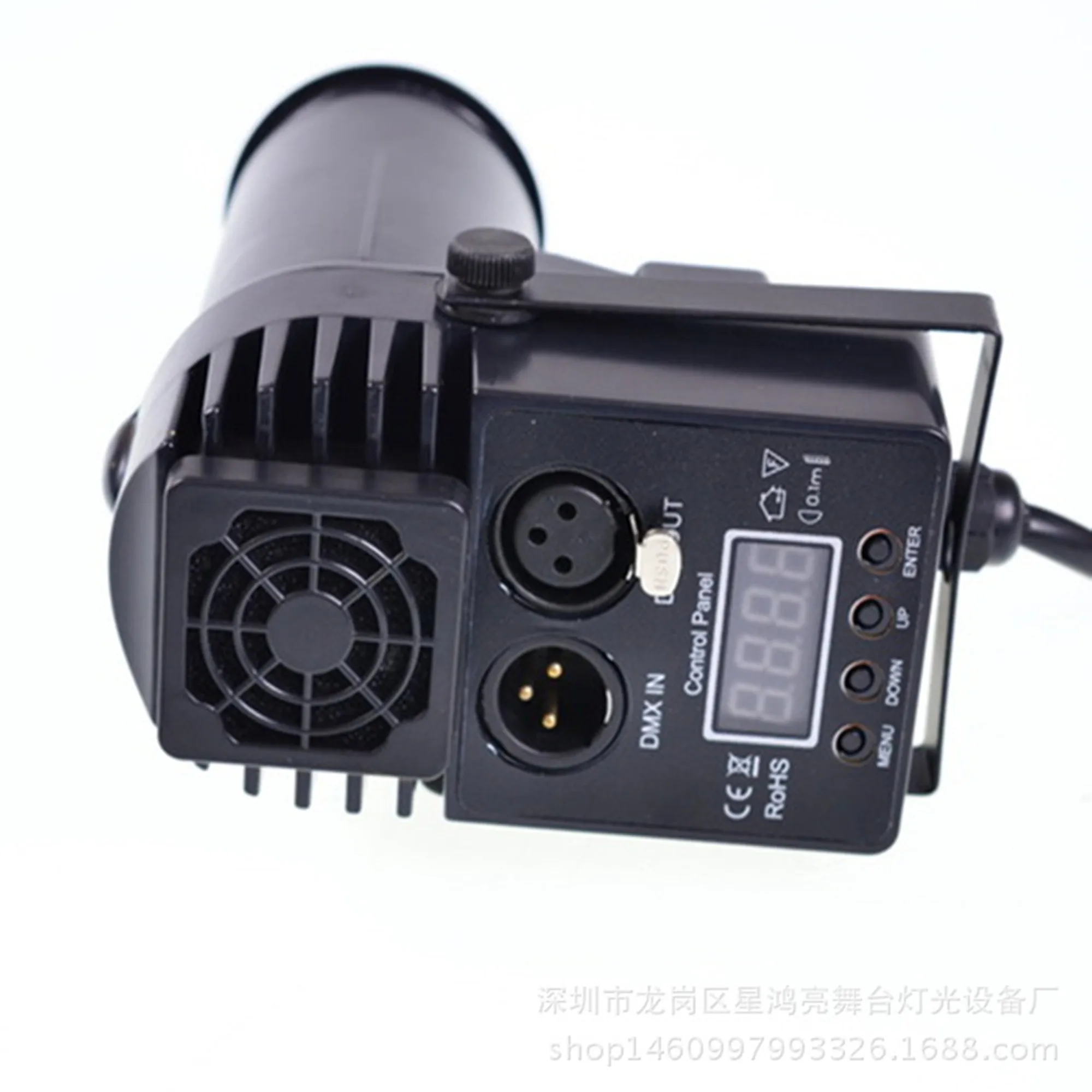 Миниатюрный сценический прожектор DMX512 светодиодный диско светильник RGBW для