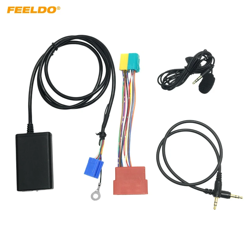 Медиаплеер FEELDO для автомобилей цифровой CD-чейнджер USB/AUX/MIC/Bluetooth Volkswagen/Audi/Skoda/Seat
