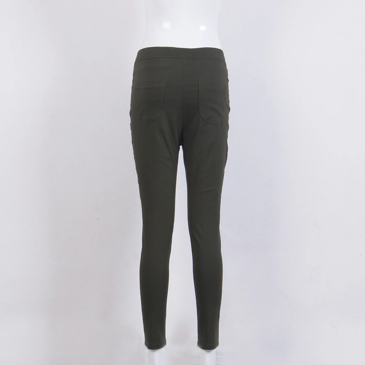 Новые модные женские узкие брюки карандаш с высокой талией длинные цветочной