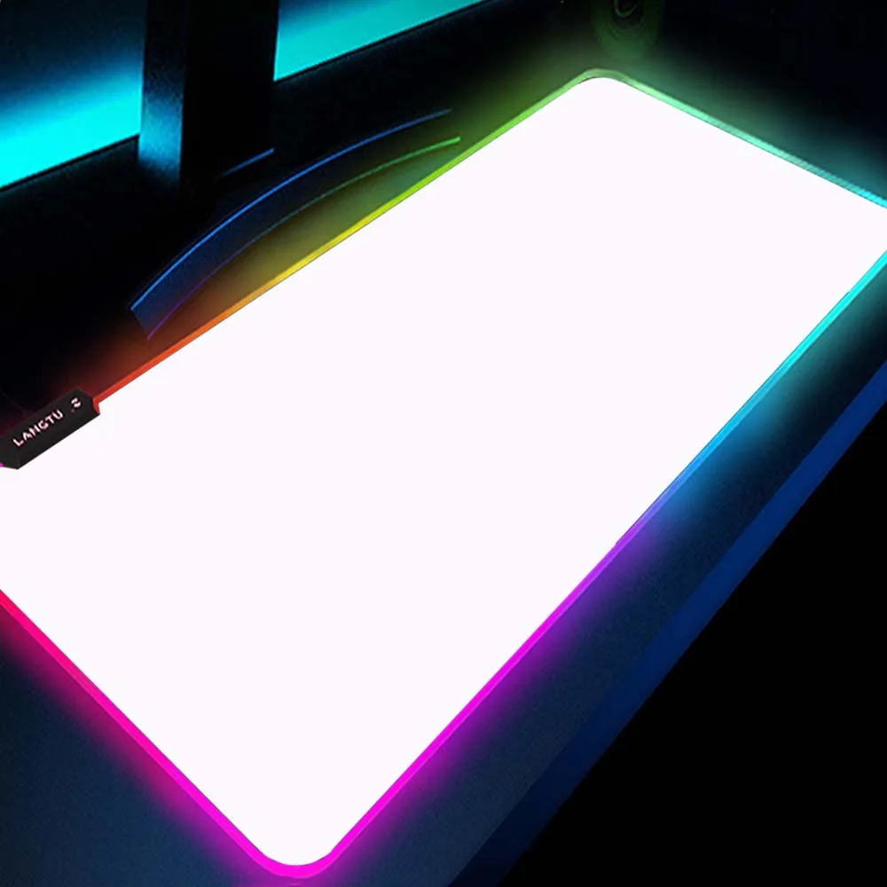 

Sublimation Blanks White Mouse Pad With a Picture Rgb Led Mat Custom Xxl Personalized Pad Mouse Design Memo Pad Pc Gamer Complet