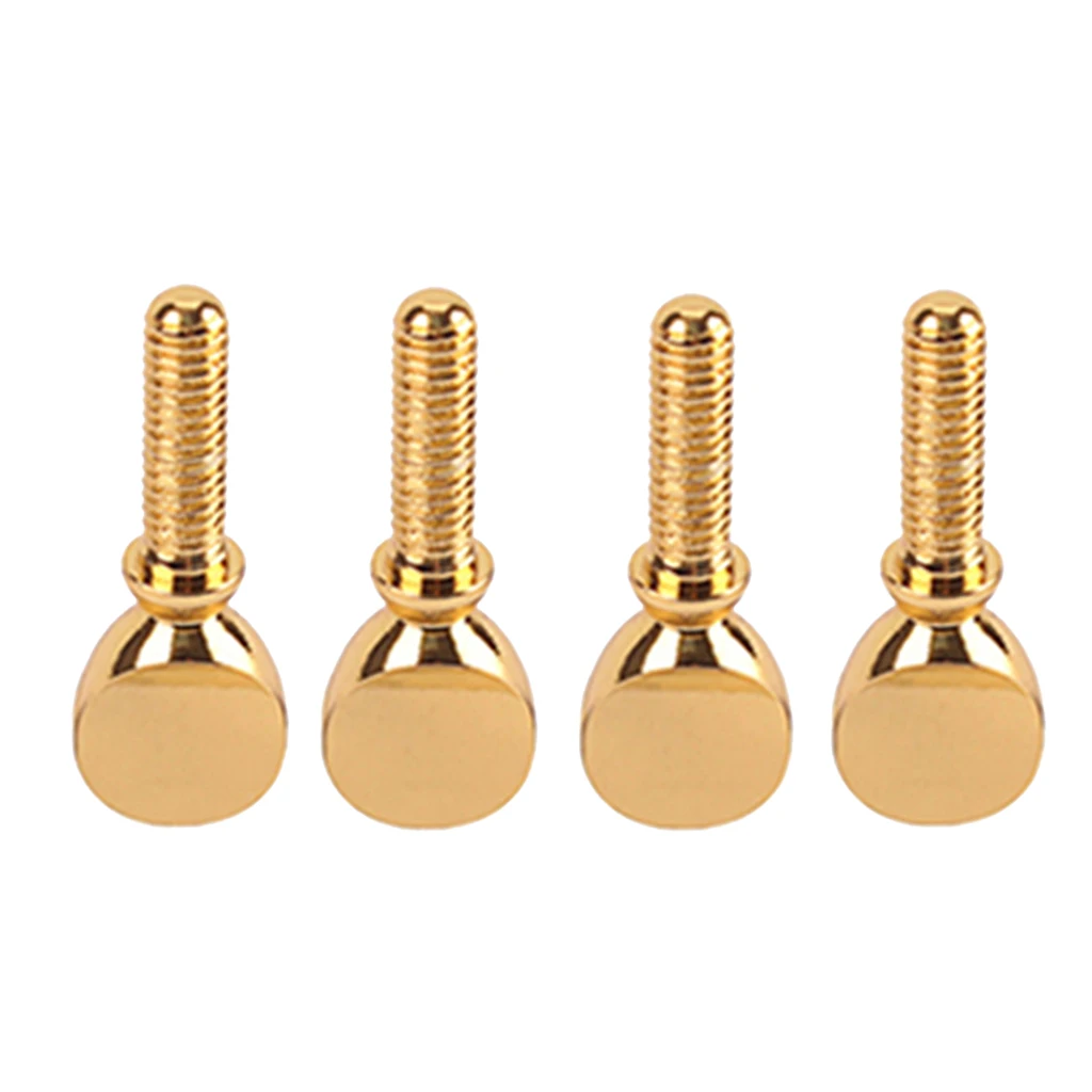 

4 Pcs Metal Sax Saxophone Mouthpiece Ligature Screws, Great Performance and Durability
