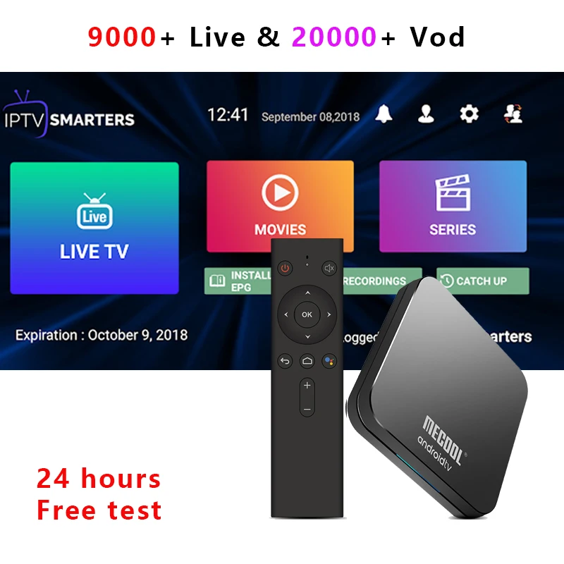 KM9 pro Android 9,0 tv box с США Великобритания Европа арабский Канада IP tv подписка польша греция Албания Швейцария Таиланд Вьетнам