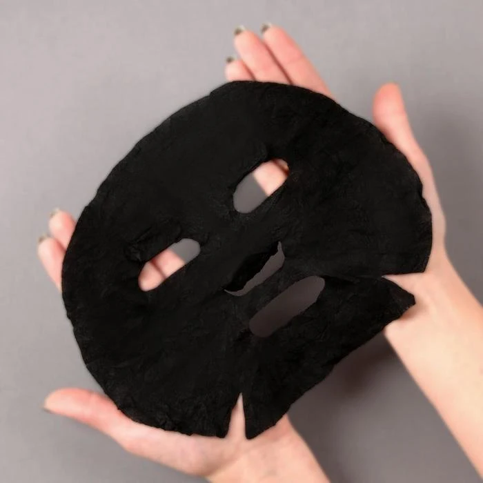 Набор косметических масок для лица в таблетках 10 шт цвет чёрный |