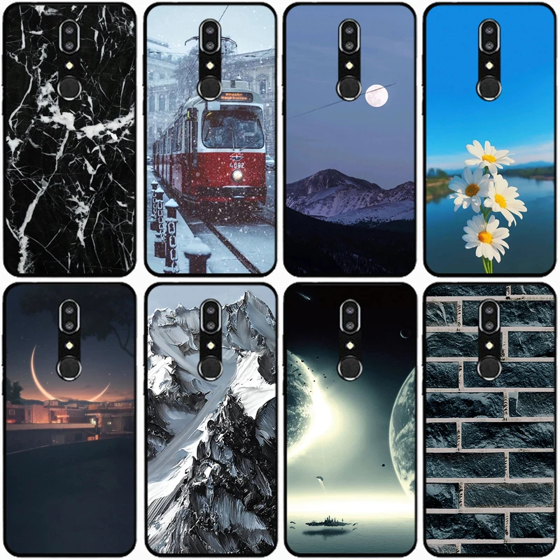 Чехол для SHARP AQUOS V чехол с милым рисунком розы и волка мягкий силиконовый Sharp Aquos