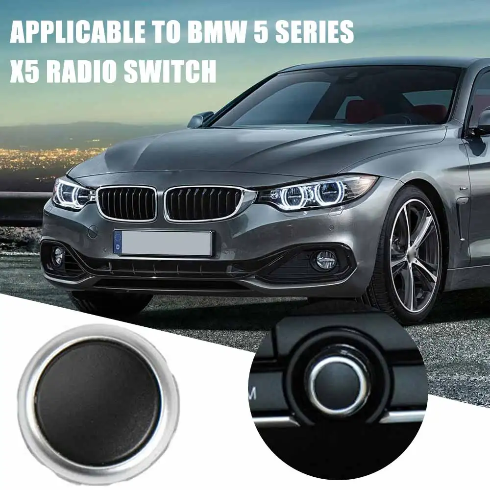 

Car Radio Switch CD Machine Volume Knob Switch Button For BMW 5 Series 7 Series 64119350272 X5 X6 F15 F16 Car Accessories
