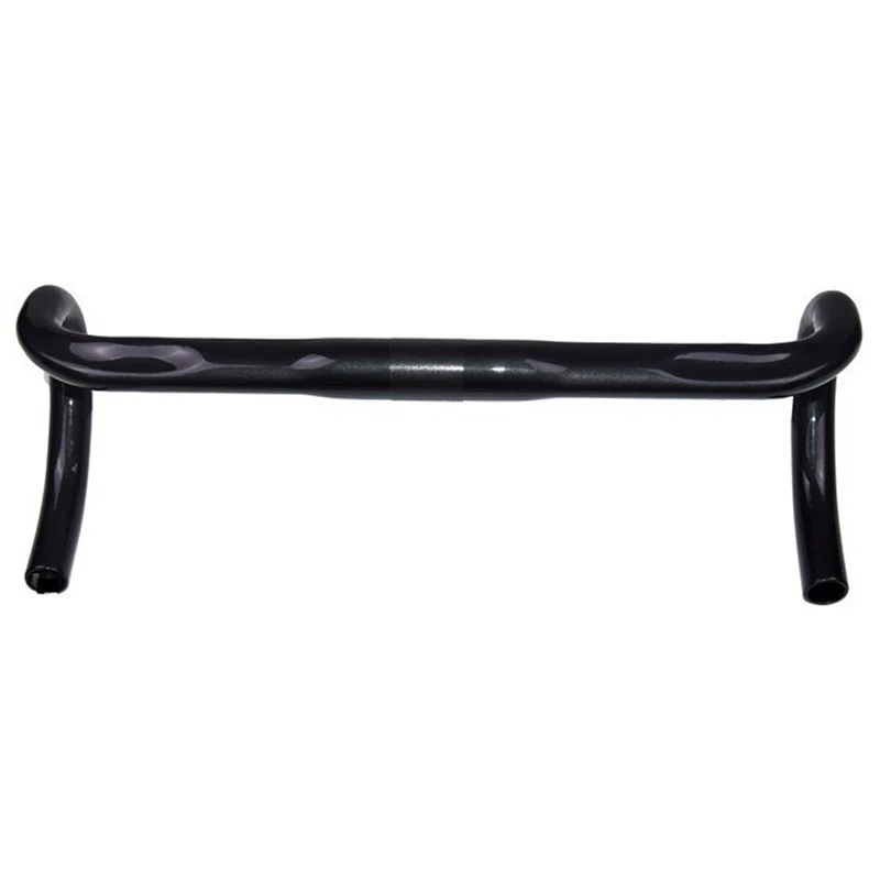 

Carbon Fiber Road Bike Handlebar Split Handlebar Curved Handlebar T800 Carbon Fiber Road Bike Handlebar 420X31.8MM
