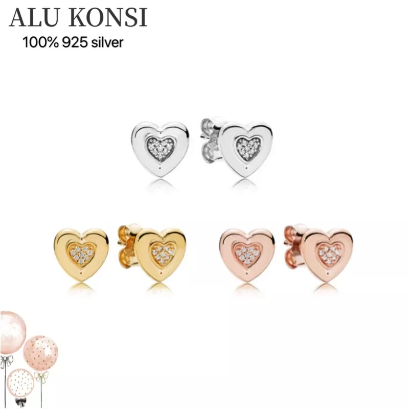 

Женские серьги с кристаллами, серебро 100% пробы