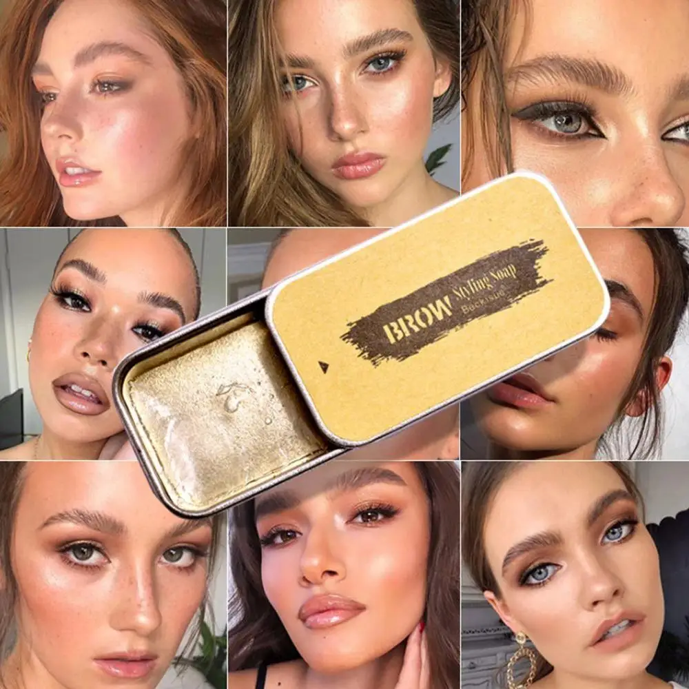 3D Пернатые брови макияж гель мыло набор длительный Набор для бровей установка