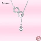 Цепочка с подвеской из серебра 100% пробы, женская, 925 пробы