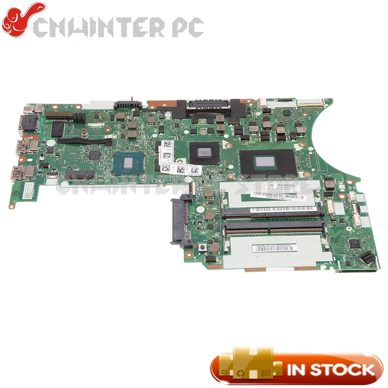 

NOKOTION For Lenovo T470P Motherboard 01LW043 01YR893 01YR894 01YR889 01YR890 01YR891 DT473 NM-B071 SR32N i7-7820HQ 940MX 2G