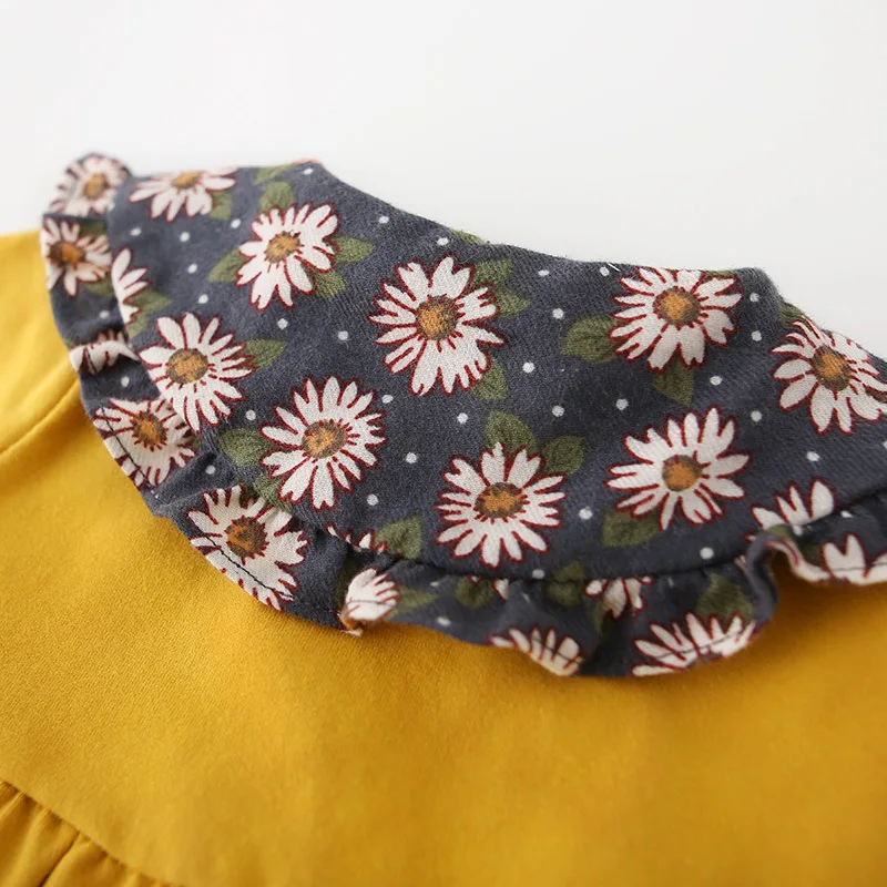 Одежда для новорожденных детская одежда с фантазийным рисунком из хлопка