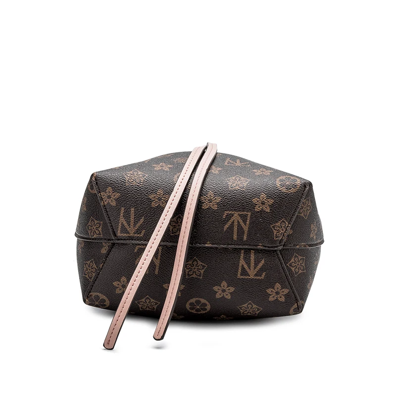 

2020 9/10 Inch Drawstring Bucket Bag,Pu High Quality 2in1 Shoulder Bag,New Printed Diagonal Bag