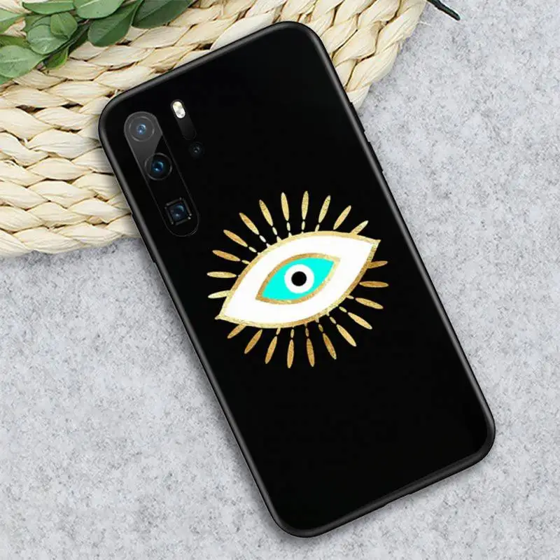 

Demon's eye of luck Phone Case For Huawei honor Mate P 10 20 30 40 i 9 8 pro x Lite smart 2019 nova 5t