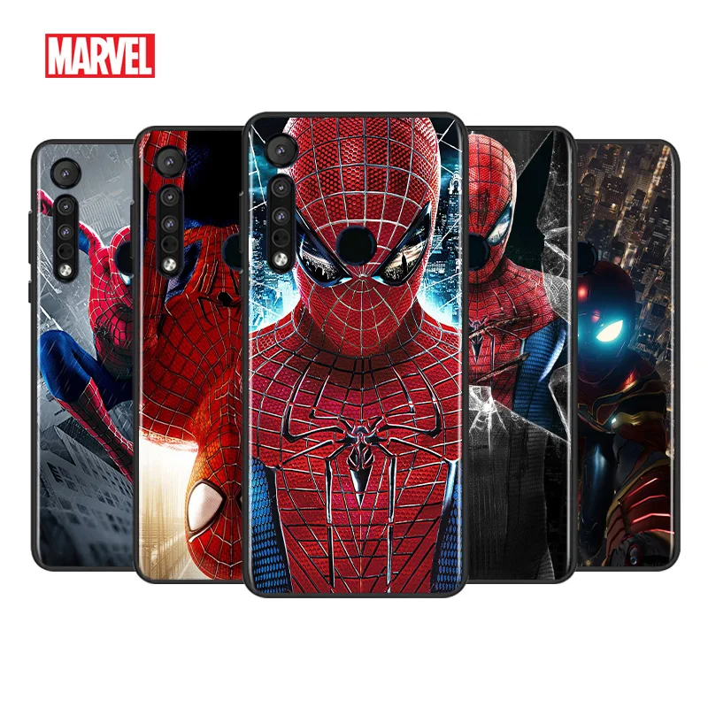 

Marvel Spider-Man For Motorola G9 G8 G Stylus Power One Fusion Hyper Edge E7 E6 5G Plus Play Lite Silicone Phone Case