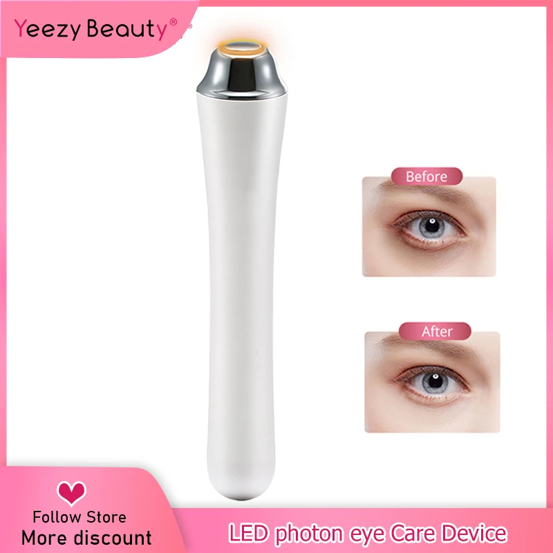 Массажер для глаз Электрический с вибрацией ручка против морщин вибрирующие