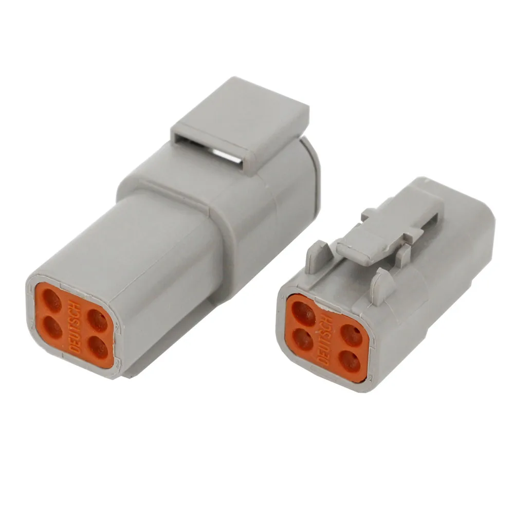 4-контактный автомобильный разъем DTM водонепроницаемая штепсельная вилка