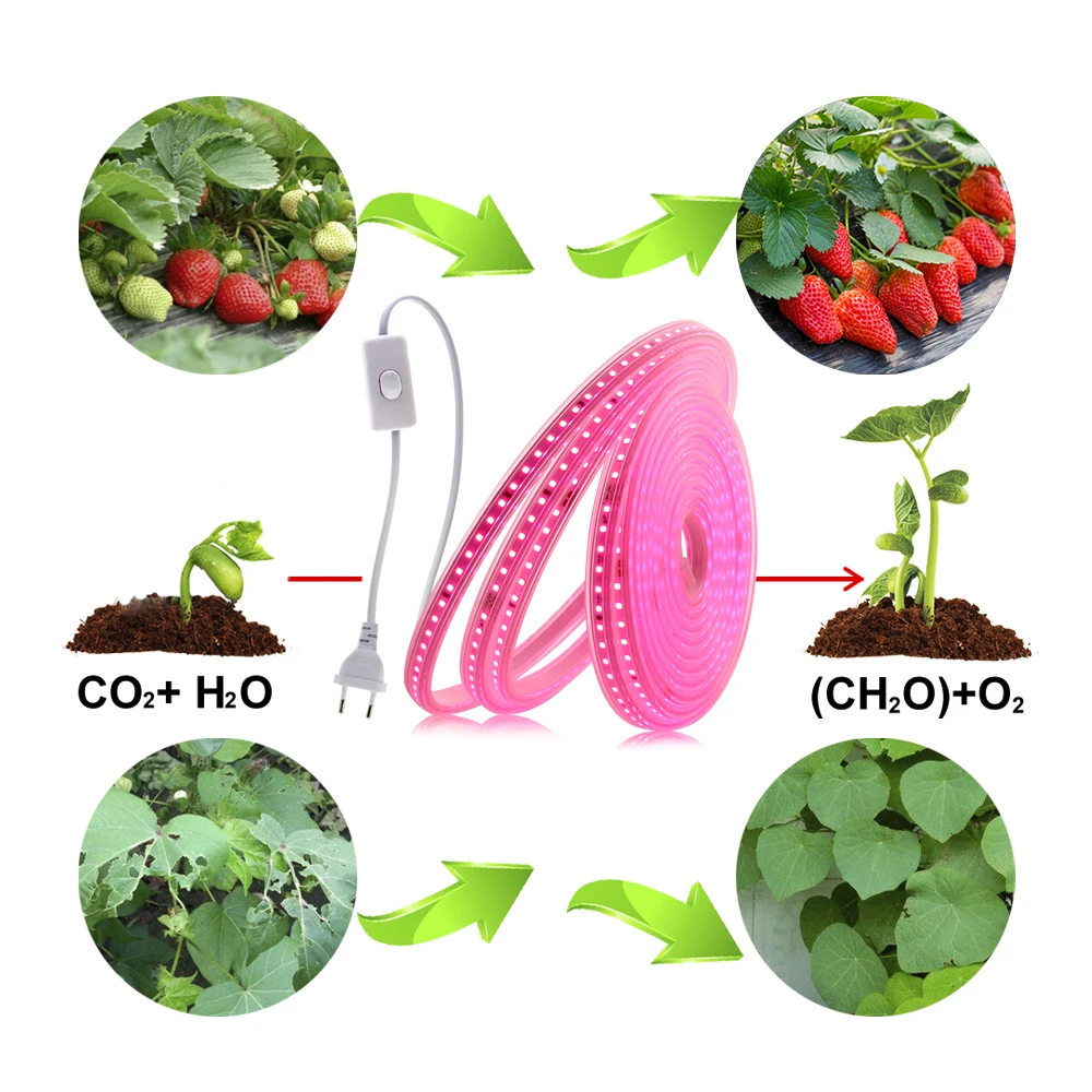 Светодиодный светильник для выращивания растений полный спектр