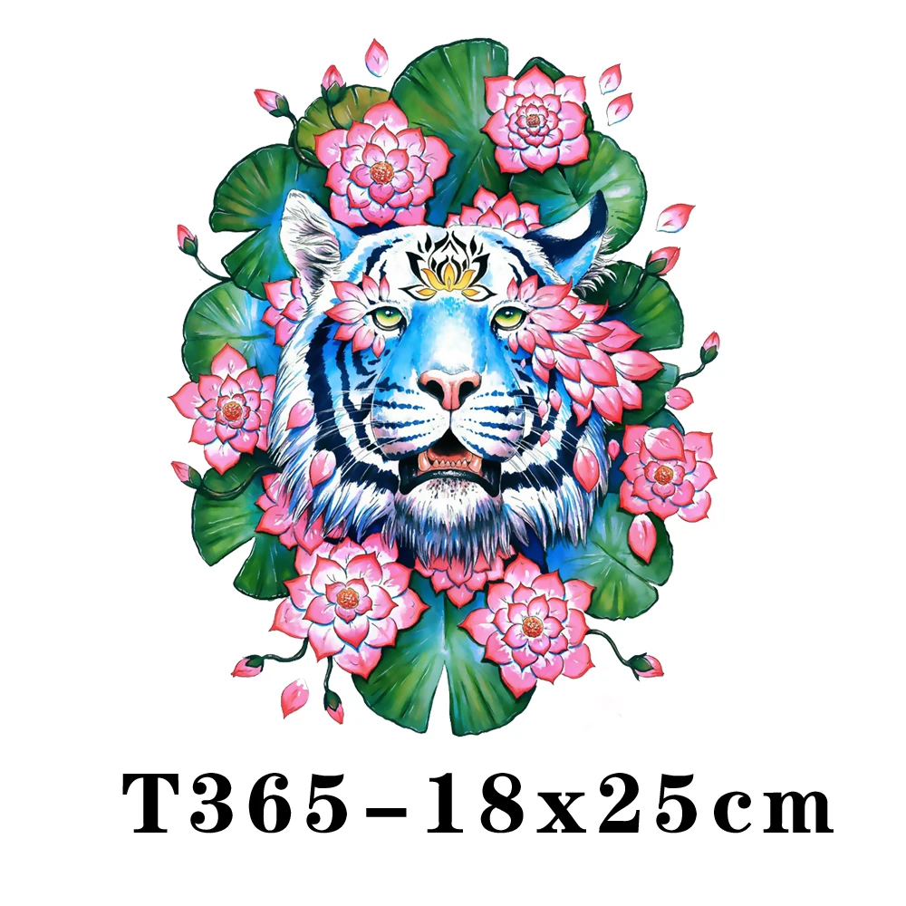 Термонаклейка сделай сам с изображением мультяшных животных нашивка для одежды