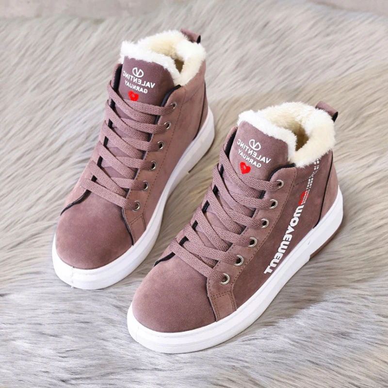 Женская Повседневная обувь из флока модные женские кроссовки на плоской