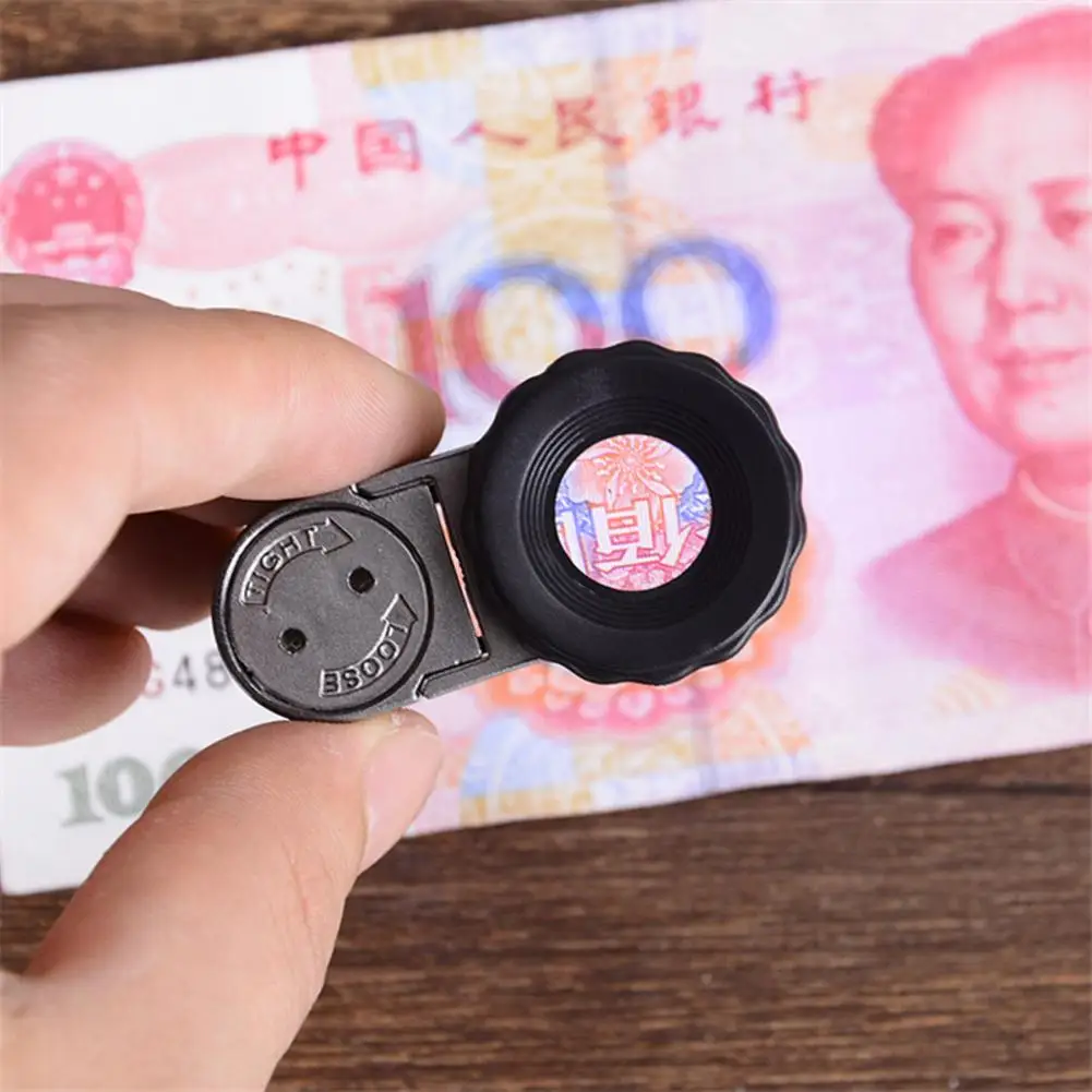 50X LED Mini Microscope Jewelry Magnifying Glass Loupe 9882A | Инструменты