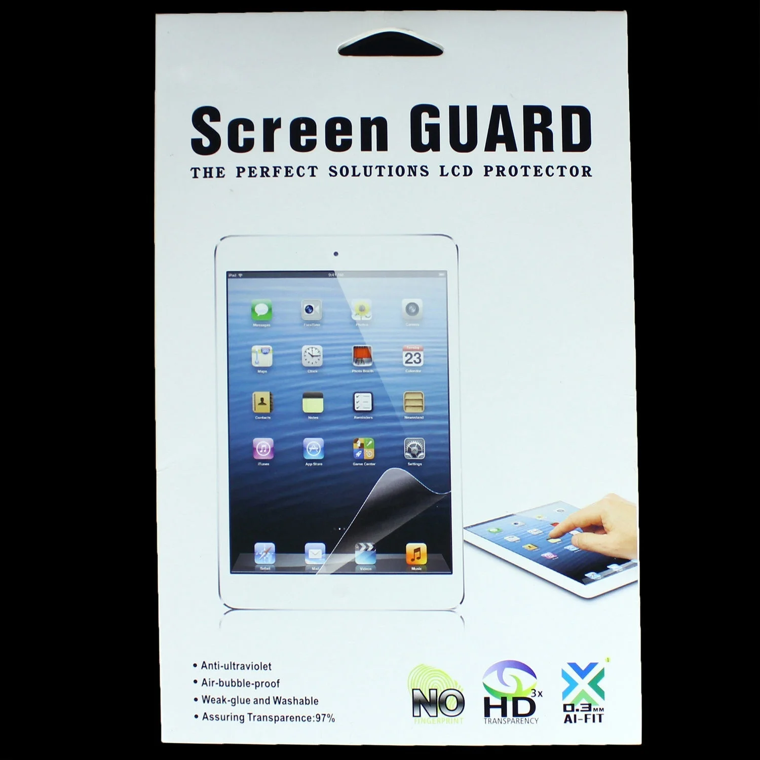

Universal Screen Protector For Tablet 7" 8" 9" 10.1" Screen Protector High Definition Clear Shield @M23